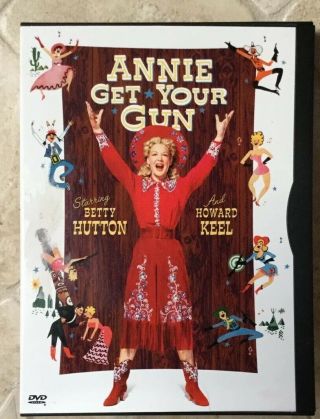Annie Get Your Gun Dvd (2000,  50th Anniversary Edition) Rare Out Of Print