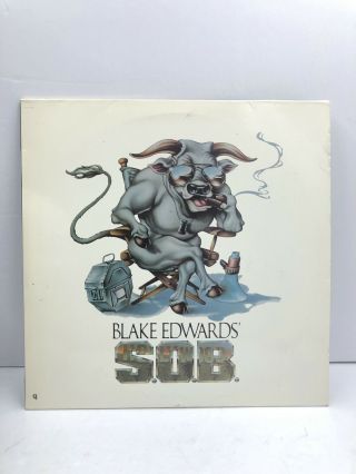 S.  O.  B.  2 - Laserdisc Ld Widescreen Format Very Rare Sob