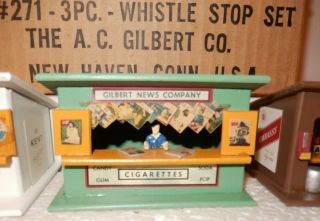 American Flyer Very Rare Green Embassy 271 Set Ob&in Lionel Also