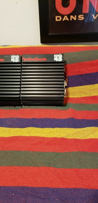 Rare Rockford Fosgate Punch Amplifiers 2