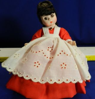 Vintage Madame Alexander Little Women " Jo " Doll W/ Stand Vt1523