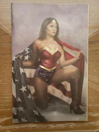 Alexandria Ocasio - Cortez Aoc Comic Wonder Woman Variant Recalled Rare