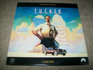 Tucker: The Man And His Dream Laserdisc Ld Widescreen Format Very Rare Coppola