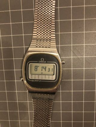 Omega Quartz Digital 1970’s Vintage Rare Watch
