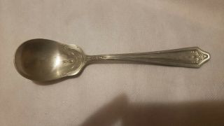 Antique Vintage Collectible Spoon 6 " Rogers Nickel Silver
