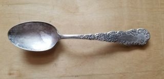 Antique,  Vintage Collectible Spoon 5.  7/8 " Wm Rogers & Son Aa Silver Plate,