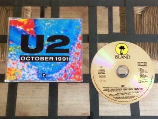U2: October 1991 - Rare Ltd Ed Uk Promo Cd - Only 250 Pressed - Cat No: U2 - 3