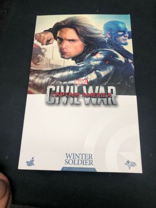 Hot Toys Mms 351 Captain America : Civil War – Winter Soldier 1/6