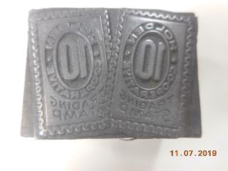 Printing Letterpress Printer Block Detailed Holden Trading Stamps Antique 2