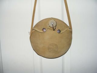 Antique Regal Boy Scouts Of America Canteen & Canvas Pouch,  Has Dents.