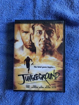 Jungleground Dvd 90’s Rowdy Roddy Piper Wwe Wwf Star Action Oop Rare