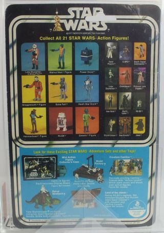1979 Vintage Kenner Star Wars 21 Back - A Snaggletooth AFA 70 EX, 3