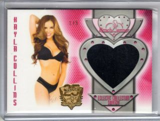 2019 Benchwarmer 25 Years Kayla Collins Eclectic Swatch 1/5 Second Series 2 Rare