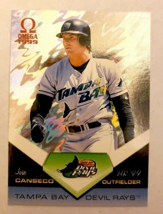 Jose Canseco 1999 Pacific Omega Hr 99 - Rare Insert