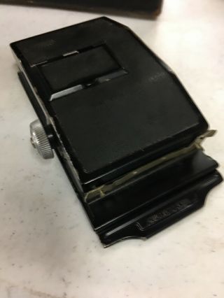 Rare Minolta Auto Press Camera With Case And Accessory 2