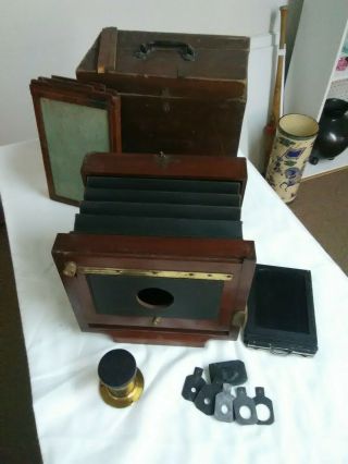 Rare American Optical Co.  Scovill Kilburn Gun Camera