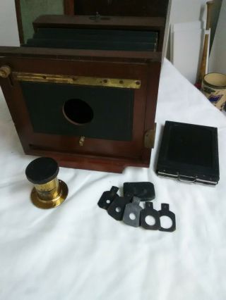 Rare American Optical Co.  Scovill Kilburn Gun Camera 2