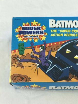 1984 KENNER/DC Comics POWERS BATMAN BATMOBILE FACTORY — VERY RARE 2