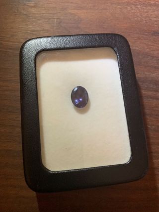 Tanzanite Gemstone 6.  33 Ct - Rare Color And Cut From The 70s