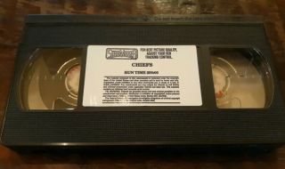 CHIEFS VHS CHARLTON HESTON Keith Carradine BILLY DEE WILLIAMS John Goodman Rare 3