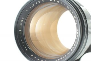 RARE 【Exc,  5】 Pentax Auto Takumar 85mm f/1.  8 M42 Mount Lens from JAPAN 027 2
