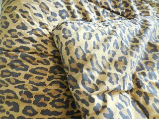 ❤️ Rare Ralph Lauren King Comforter Leopard Aragon Exceptional ❤️ Rll