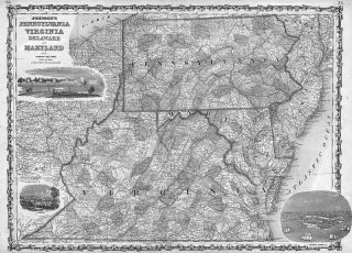 1862 Wv Map Ohio Mingo Mcdowell Doddridge County West Virginia History Its Huge