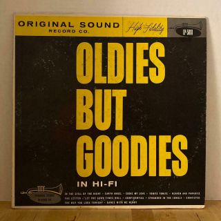Doo Wop R&b V/a Lp Oldies But Goodies Sound Rare 1st Press Mono Dg