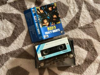 Kiss : Crazy Night Thai Cassette Rare