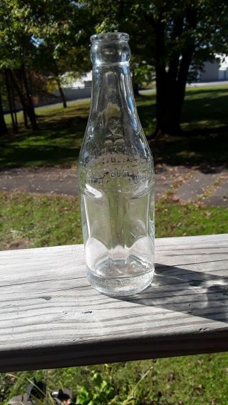Rare Vintage Glass Soda Bottle Coca Cola Soda Water Scranton,  Pa 6 Oz.