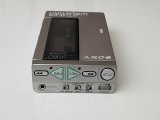 EXTREMELY RARE SONY WALKMAN PERSONAL CASSETTE PLAYER WM - 7 FULL METAL BODY 2