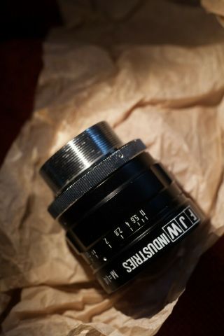 Fast and rare: FJW 54mm f/1.  2 M39 CRT lens - successor of the Nikkor - O 55mm 1.  2 2