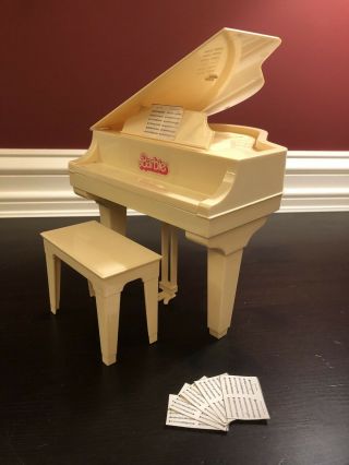 Vintage Barbie Electronic Grand Piano 1981