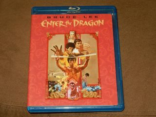 " Enter The Dragon " Bruce Lee Rare Region A Blu - Ray Warner Brothers