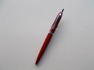 Rare Vintage Ballograf Red Ballpoint Pen