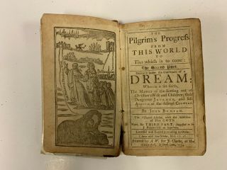 1734: Early And Very Rare Edition Of Bunyan 