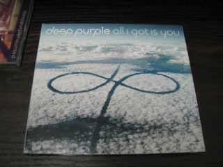Deep Purple " All I Got Is You " Mega Rare Israel Israeli Pressing Promo Cd Digi