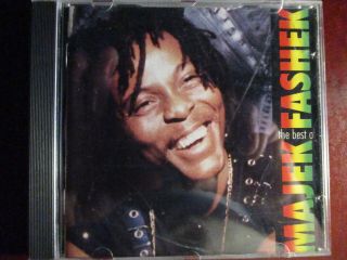 Ultra Rare Reggae Cd: " The Best Of Majek Fashek " 1994 Flame Tree (uk) Nigerian