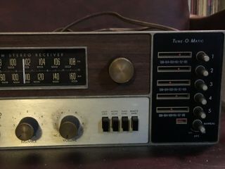 The Fisher 250 - T Receiver TURNS ON Partial work repair RARE Cosmetically 3