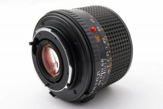 [Mint] Rare Minolta MD 35mm f/1.  8 MF Wide Angle Lens w/ Hood from Japan 3