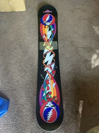 Vintage Very Rare Grateful Dead Burton 158 Snowboard.  Can’t Find Any Other One 2