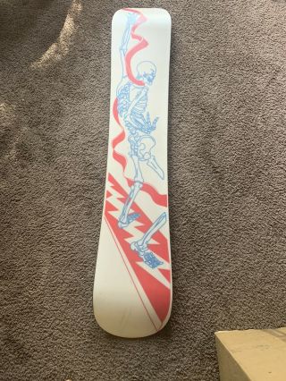 Vintage Very Rare Grateful Dead Burton 158 Snowboard.  Can’t Find Any Other One 3