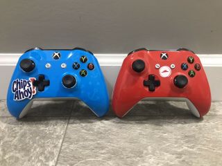 Rare Pizza Hut And Chips Ahoy Xbox One Controller