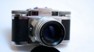Braun Paxette with Rare High End Roeschlein - Kreuznack Luxon 50mm F/2 lens,  More 2