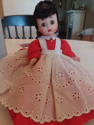Vintage 8 " Madame Alexander - Kins " Jo " Doll Little Women 1982 Doll 413