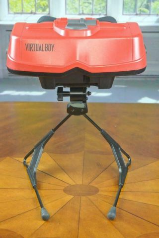 RARE Nintendo 3D Virtual Boy VB Game System with BOXED & 3