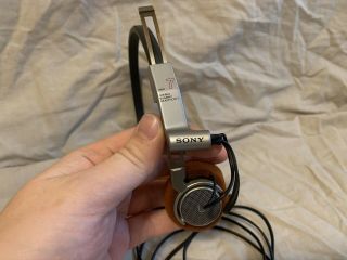 Rare Vintage Sony Mdr - 7 Mdr7 High End Stereo Dynamic Headphone W/ Ear Pads