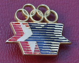 Pin Badge Olympic Games Los Angeles 1984 // Official Logo Very Rare