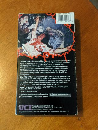 Children Shouldn ' t Play with Dead Things VHS Rare HTF Horror Cult VCI Bob Clark 2