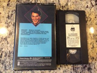 EL GENDARME DESCONOCIDO RARE OOP BIG BOX CLAMSHELL VHS 1941 CANTINFLAS COMEDY 2
